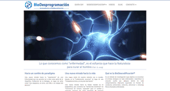 Desktop Screenshot of biodesprogramacion.com